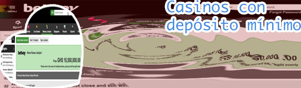 Apuestas deposito minimo 1 euro