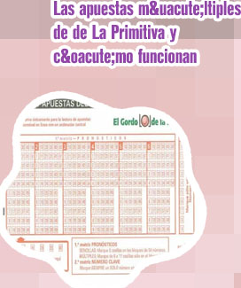 El gordo apuestas multiples